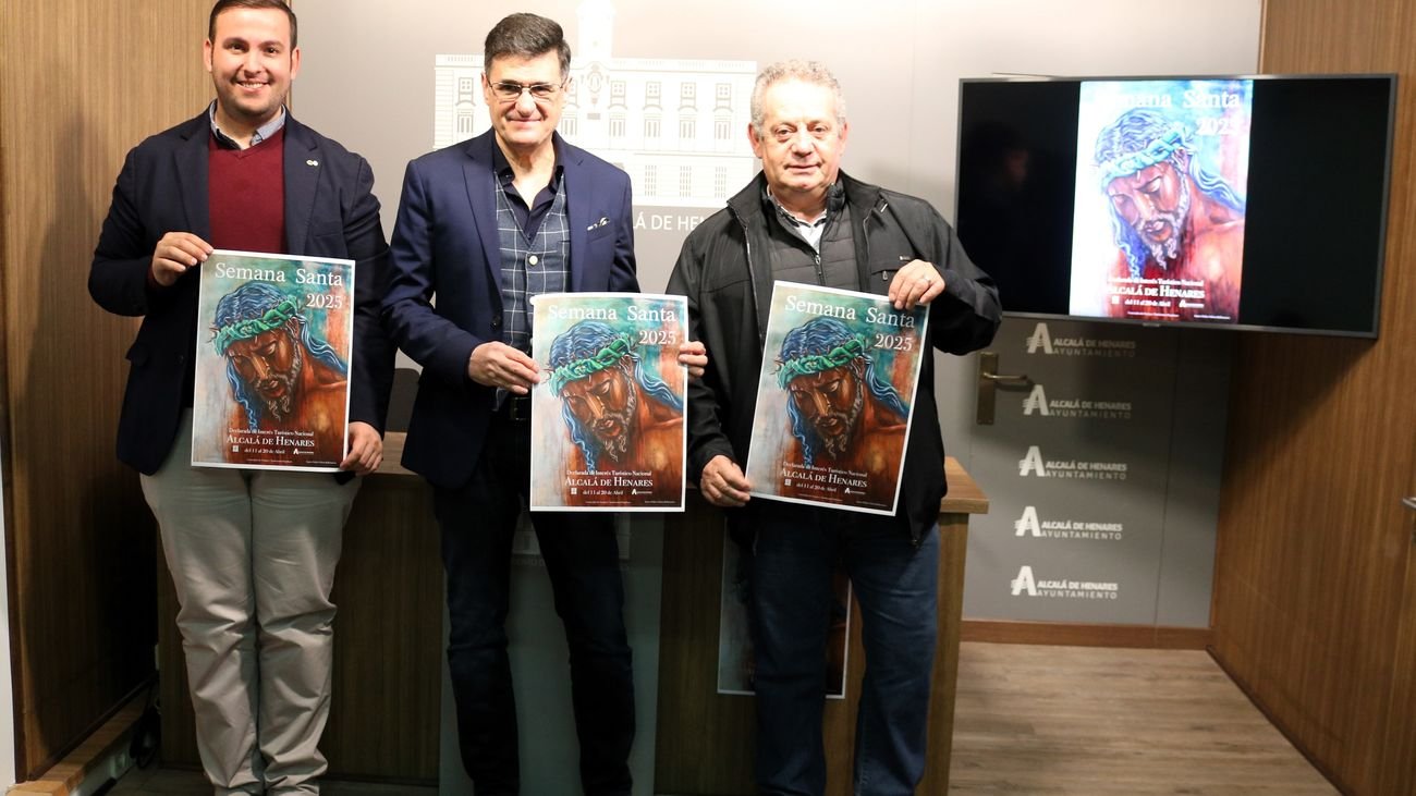 Nuevo póster de Semana Santa de Alcalá tras eliminar uno por plagio
