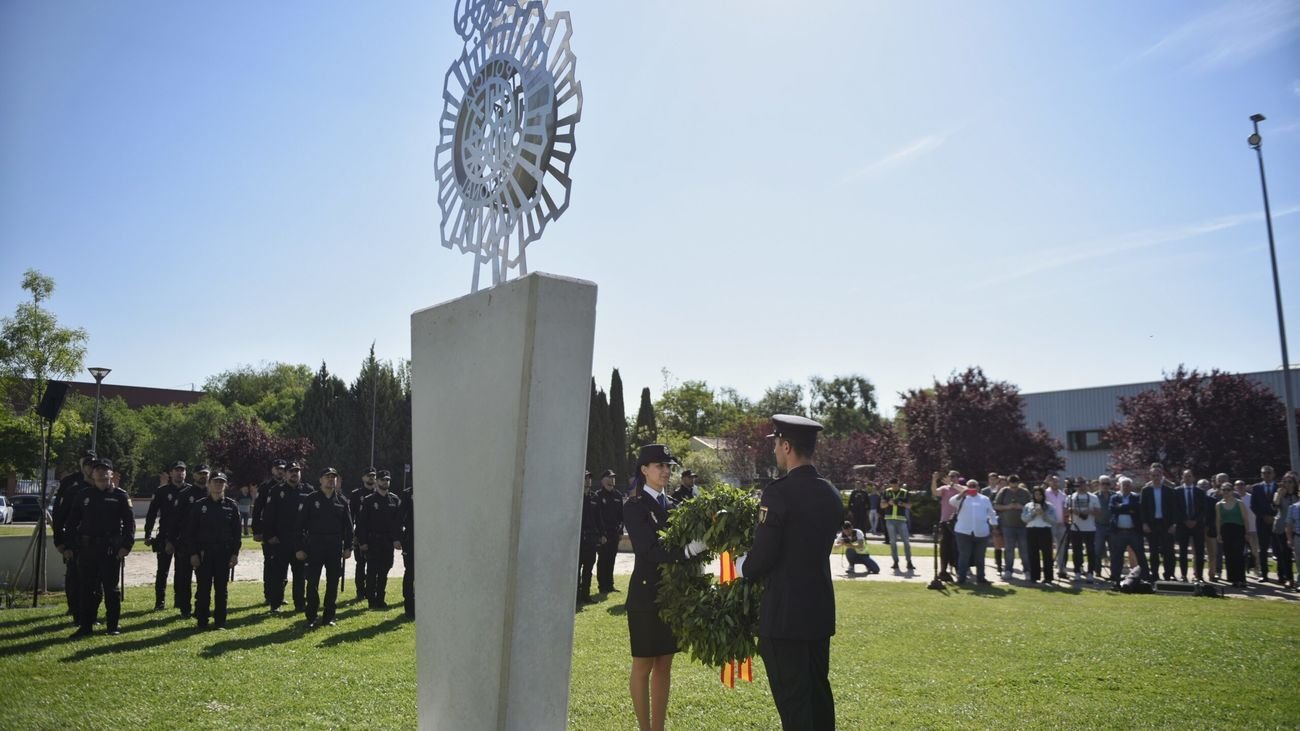 Nueva plaza en Alcalá dedicada a la Policía Nacional