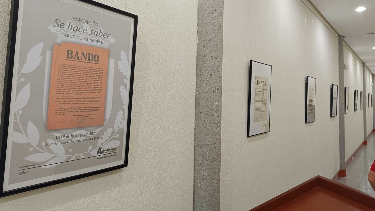 Exposición de Bandos Municipales en Alcalá desde el siglo XVIII