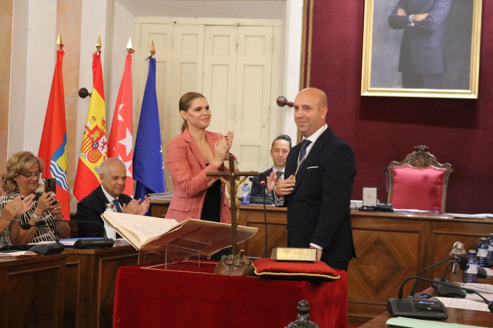 Incorporación de Víctor Cobo al equipo de Gobierno de Alcalá de Henares.