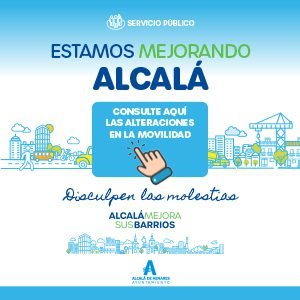 Modificaciones en la movilidad por obras en Alcalá de Henares: alteraciones en el tráfico en Cuatro Caños.