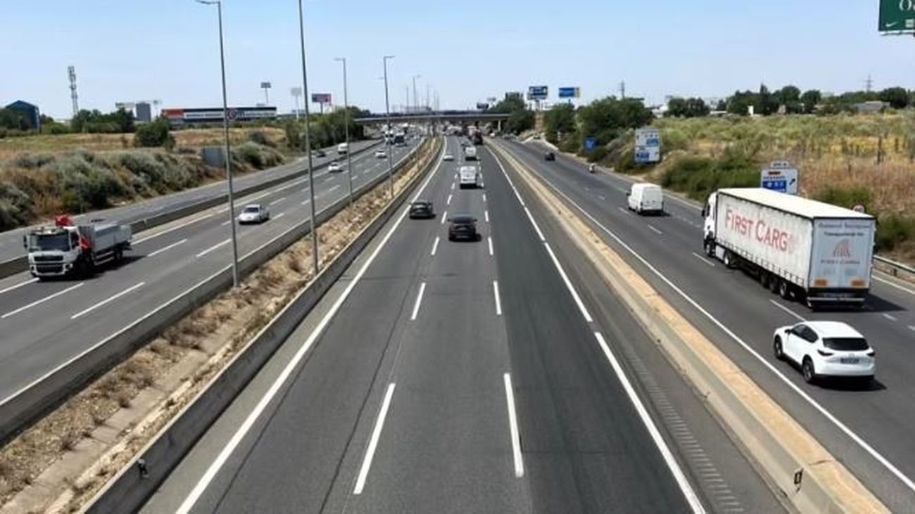 Alcalá de Henares inicia la fase de pruebas del carril Bus-VAO en la A-2 hacia Madrid