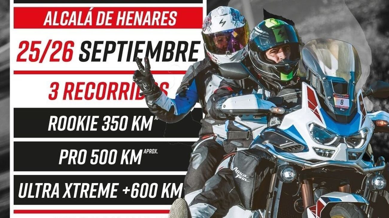 Alcalá de Henares acoge la Xtreme Challenge y se convierte en el epicentro del mototurismo nacional